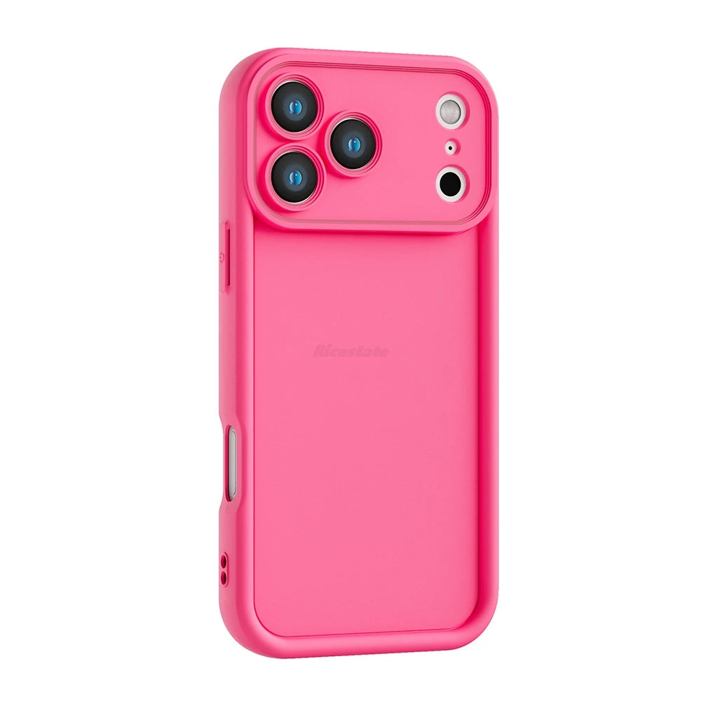 Funda lisa para iPhone 17 Pro Max 17Pro, funda resistente a caídas con textura mate a prueba de golpes para iPhone17 Air