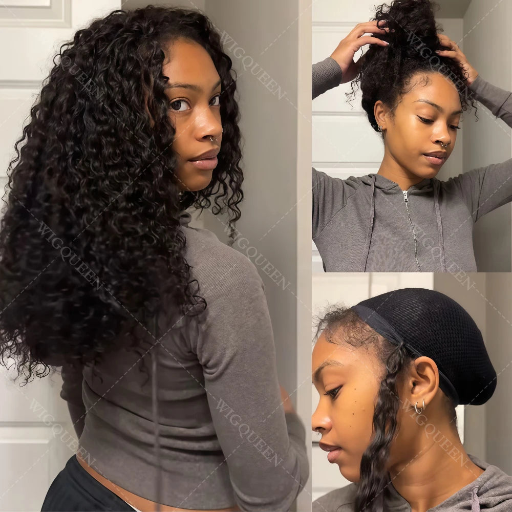 10A Micro bucle Invisible pequeñas espirales rizado crochet cabello humano sin nudos preseparado rizado pluma extensiones de cabello de ganchillo