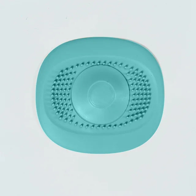 Tapón de silicona para fregadero de cocina, filtro de ducha, tapón de cubierta de drenaje, colador de fregadero, escurridor de suelo, recogedor de pelo, accesorios de baño