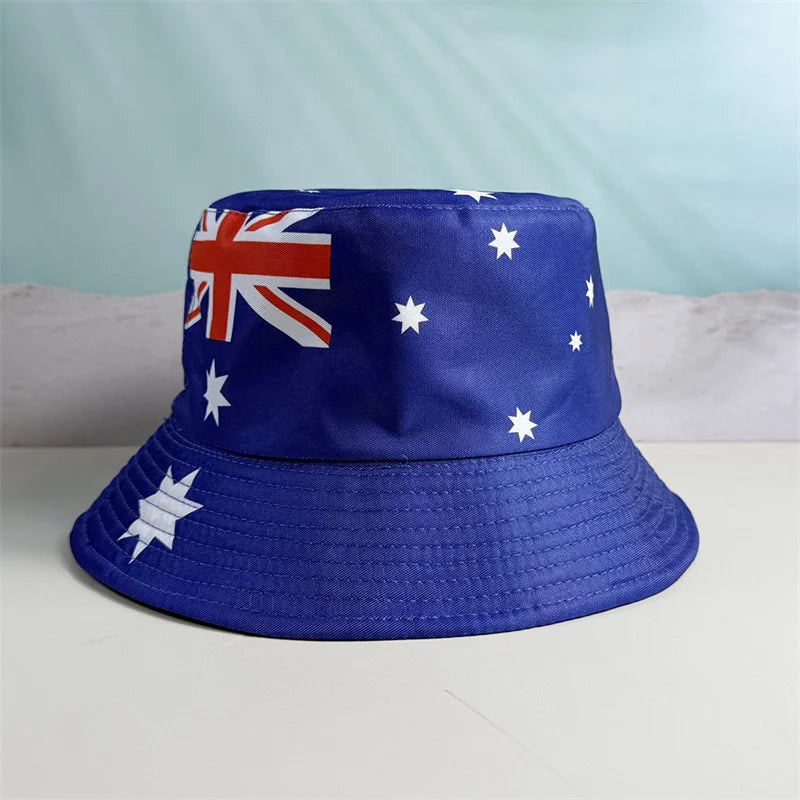 Sombrero de Pescador con Bandera Nacional de 2026 Países, Reversible, para Hombres y Mujeres, para Fiestas de Fútbol, Copa de Fútbol, para Aficionados al Fútbol