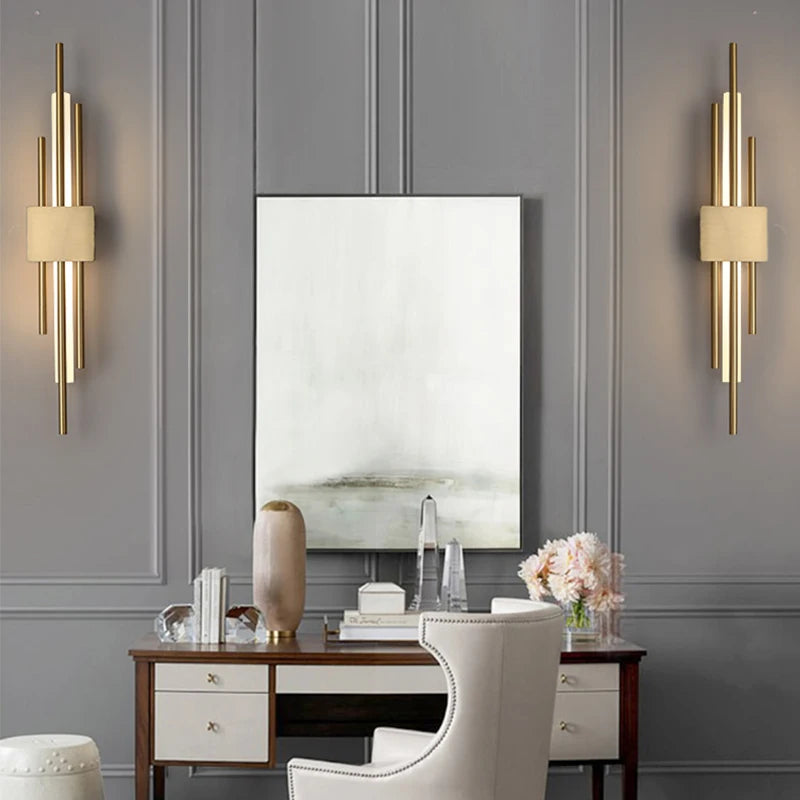 Lámpara de pared LED moderna, iluminación interior, apliques de pared para baño, accesorio de iluminación para sala de estar, pasillo, decoración de dormitorio, luces de pared