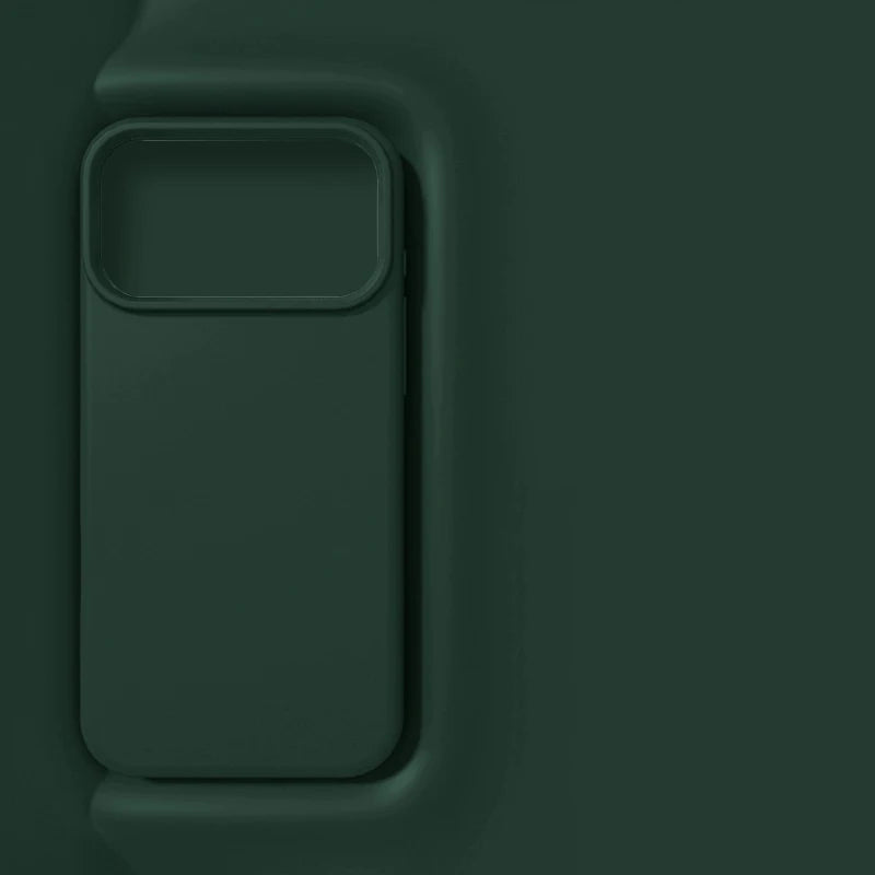 Funda de Lujo para iPhone 17 16 15 14 13 12 11 Pro Max, Funda Simple y Bonita para iPhone Air 16 15 14 Plus, Accesorios de Protección