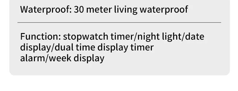 2025 Reloj electrónico deportivo rectangular para hombre, resistente al agua, alarma de luz nocturna, reloj Digital ligero y portátil para hombre