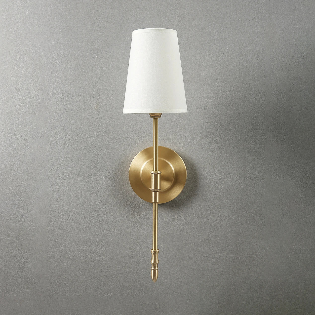 Lámpara de cobre clásica para pared, candelabro Retro para decoración del hogar, mesita de noche, dormitorio, pasillo, escaleras, luminaria interior, luces led