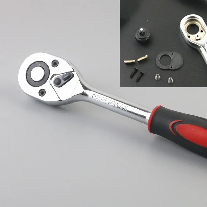 Nuevo Kit de herramientas de reparación de automóviles 46 unids/set juego de enchufes herramienta de reparación de automóviles llave dinamométrica de trinquete Combo juego de herramientas de reparación de automóviles