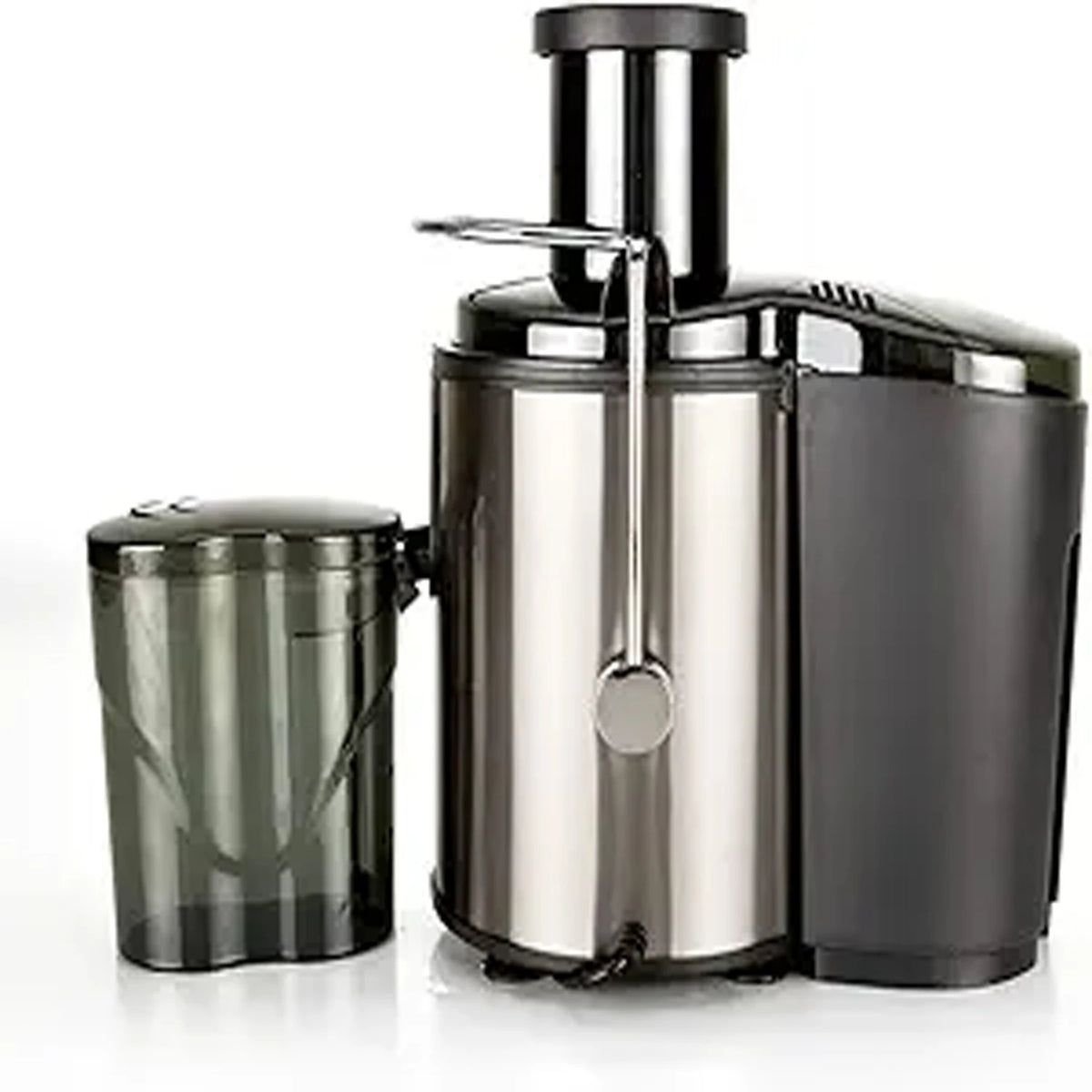 Exprimidor de Doble Uso Doméstico y Comercial con Motor Potente, Producción de Jugo de Alta Velocidad Sin Residuos, Máquina de Gran Capacidad, Material Resistente a Altas Temperaturas, Exprimidor de Frutas y Verduras Fresc
