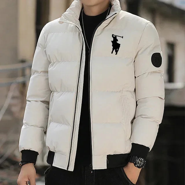 Chaqueta de Algodón 2026 Otoño/Invierno, Chaqueta de Pesca con Cierre, Resistente al Viento, Informal, Tallas M-5XL, para Hombre