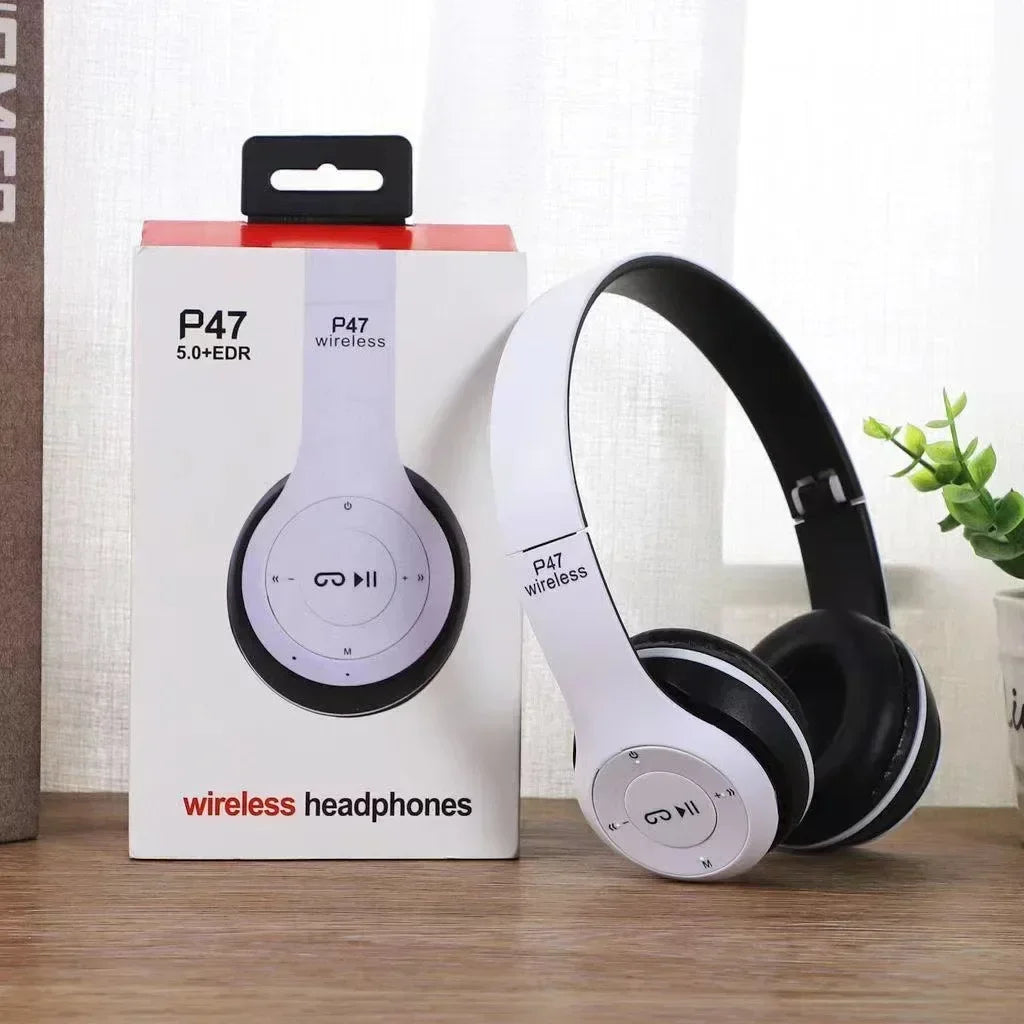 Auriculares Bluetooth Inalámbricos Plegables