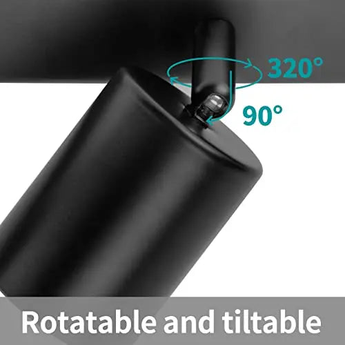 Lámpara de techo, luz de pista LED para dormitorio, pasillo, tienda, lámpara superior, bombilla GU10, iluminación de repuesto, focos LED ajustables
