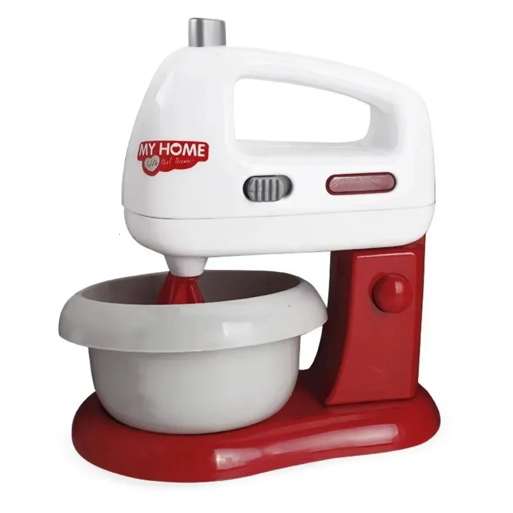 Electrodomésticos de cocina, juguetes, juego de cocina para niños, juego de cocina, accesorios para casa de muñecas, licuadora, cafetera, máquina mezcladora, tostadora