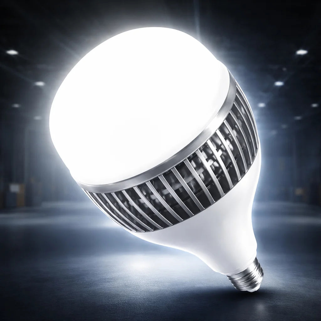 Bombilla LED E27 de alta potencia, 220V, luz superbrillante de ahorro de energía para el hogar, garaje, almacén, oficina, iluminación interior