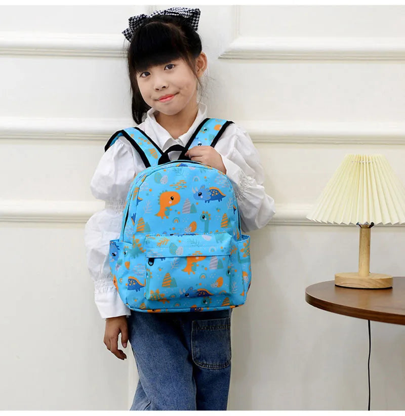 Mochila para niños pequeños, mochila preescolar ligera con bonitos dibujos, mochila de viaje para niño y niña