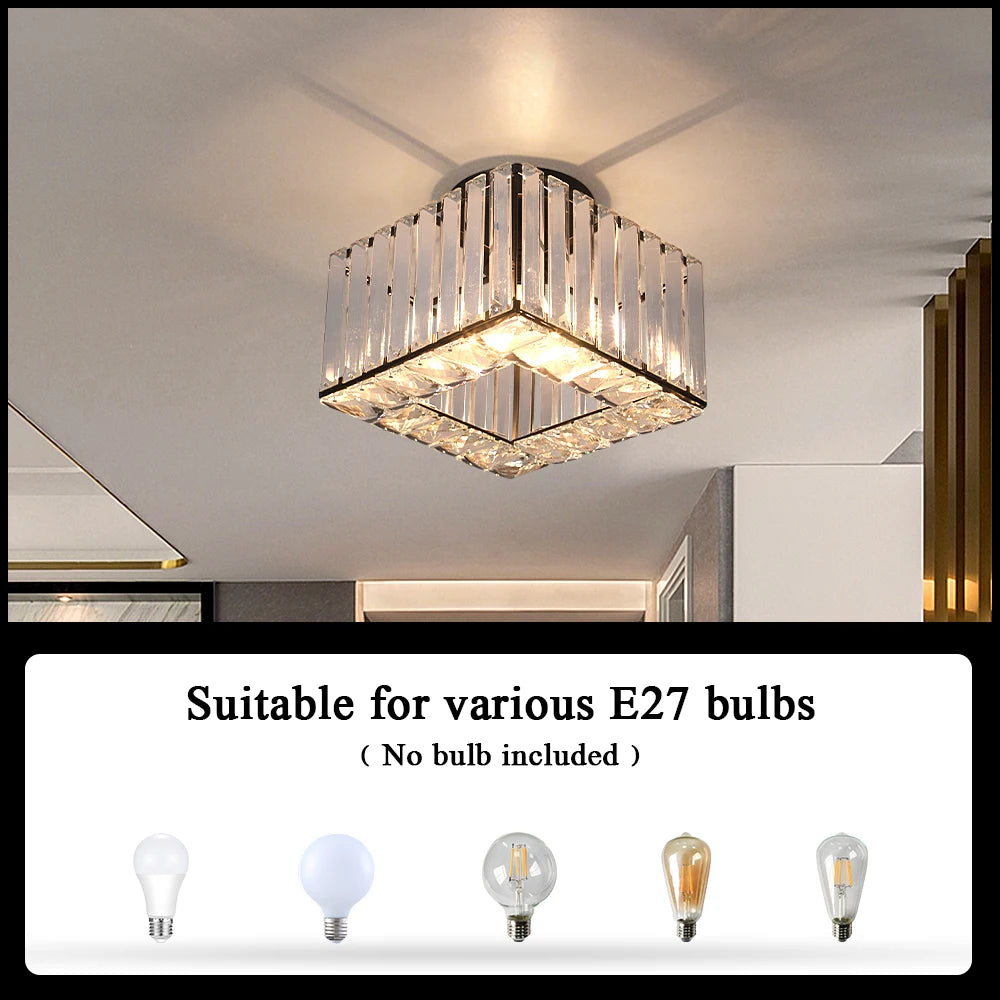 Lámpara colgante de cristal moderna, lámpara de techo Led de lujo, accesorios de decoración para el hogar, Isla de cocina, Lustre colgante ajustable