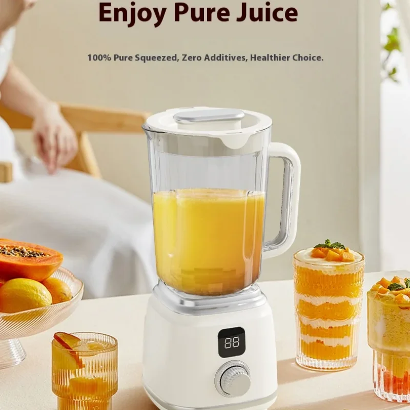 Nueva Licuadora Doméstica con 10 Cuchillas, 3000mAH, Multifuncional, Trituradora de Hielo, Extractor de Jugos, Alta Tasa de Extracción, Utensilios de Cocina