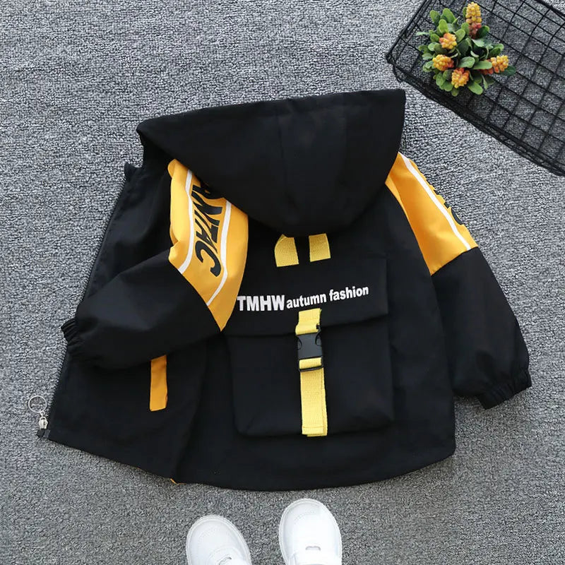 Abrigo para bebés, moda de primavera y otoño, uniforme de béisbol para niños, regalo de cumpleaños, chaqueta deportiva, ropa de abrigo para niños de 2 a 7 años