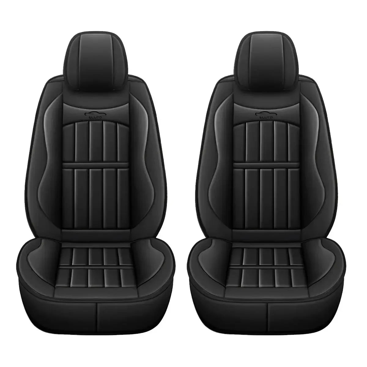 Fundas para asientos de coche de 11 piezas, 5 asientos, cojín Protector de lujo de cuero PU, conjunto completo delantero y trasero para SUV y camión