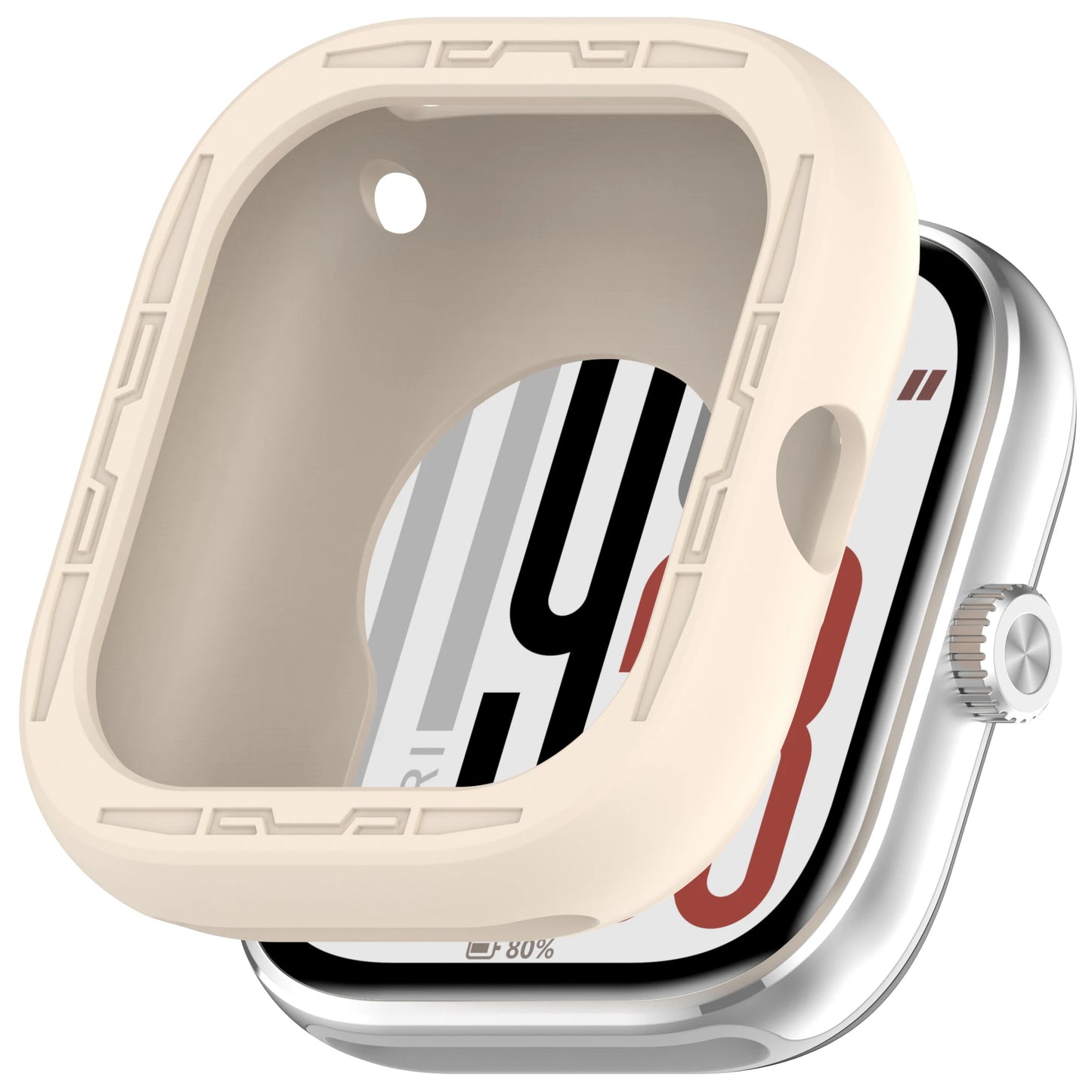 Funda de silicona para Xiaomi Redmi Watch 5, accesorios a prueba de golpes, carcasa de marco de parachoques deportivo de goma suave para Redmi Watch 5, fundas