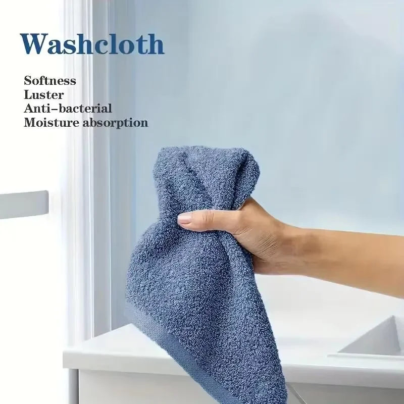 Juego de Toallas de Mano de Bambú, Paquete de 1/6 - Toallas Naturales Hipoalergénicas, Suaves, Absorbentes y de Secado Rápido para Baño y Cocina