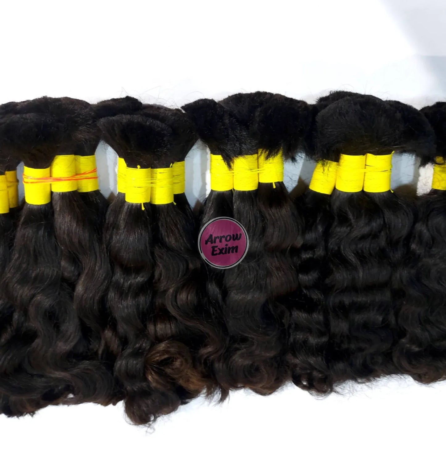 Baby Curly Indian Remy Virgin Bulk Hair 100 Grams 12A Quality Top Grade Premium for Braiding