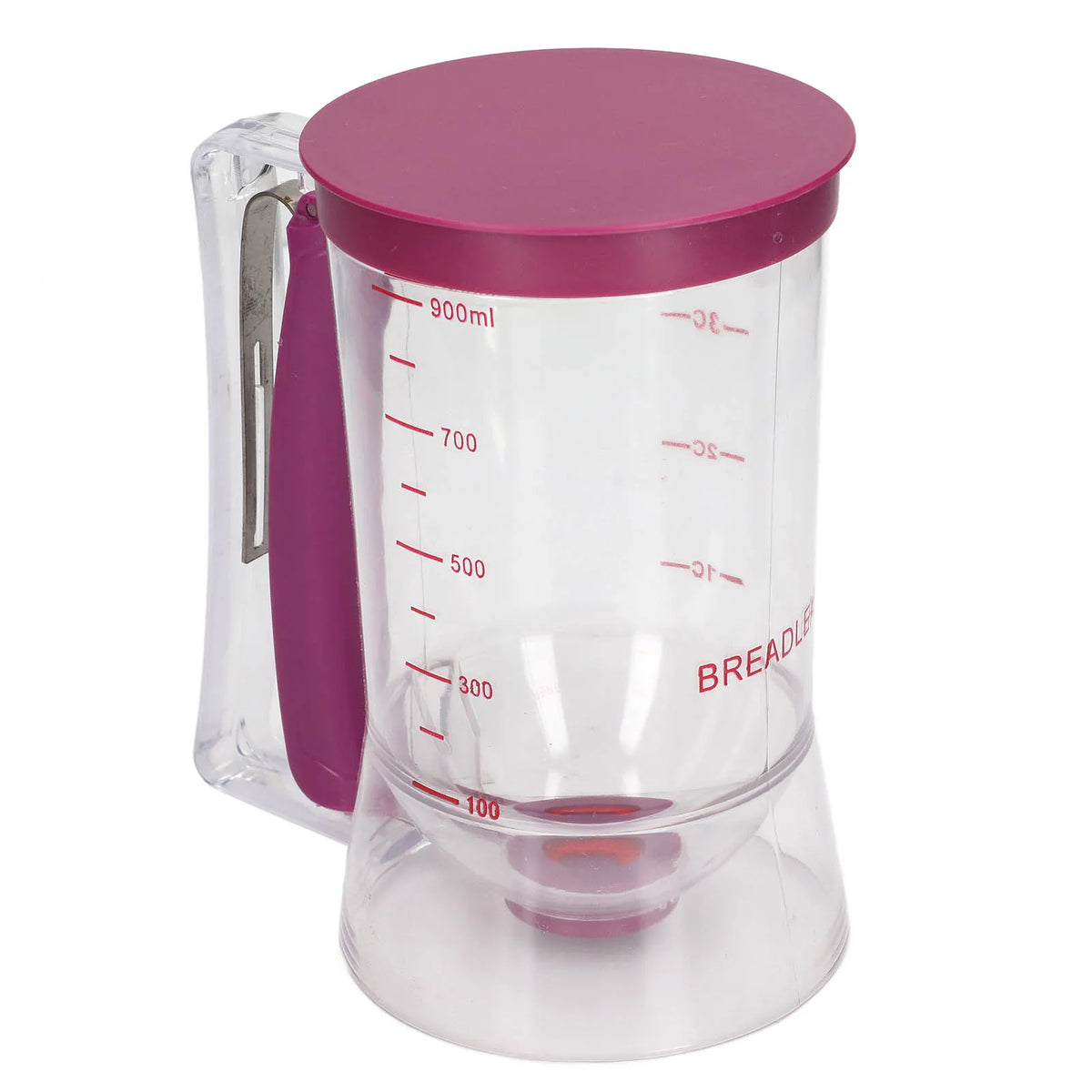 Dispensador de masa ABS 900ml, separador de crema de masa, herramienta para hornear para panqueques, magdalenas, pasteles, gofres, dispensador de masa para panqueques