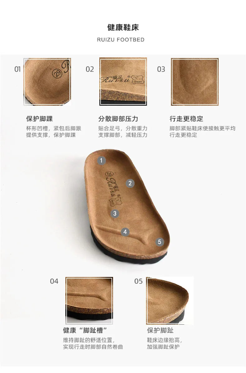 Zapatilla peluda cálida para bebés y niñas, sandalias de felpa, zapatos planos de piel sintética de corcho, zapatilla Prewalker para niños pequeños, correa trasera elástica