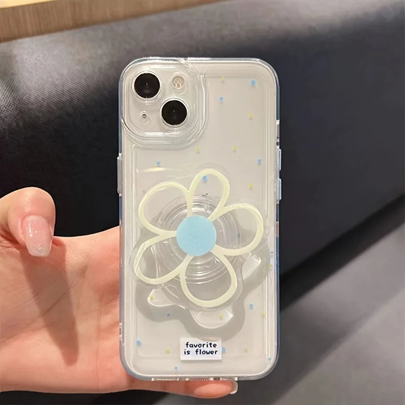 Mochila funda de teléfono de pato de dibujos animados para iPhone 14 Plus 7 8 X XS XR 11 12 13 Pro Max fundas de silicona con soporte