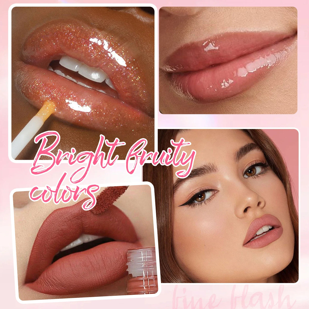 Juego de 4 Uds de brillo de labios de terciopelo, Kit de lápiz labial líquido, Color fácil, tinte de labios resistente al agua de larga duración, aceite, maquillaje antiadherente, juego de esmalte de labios