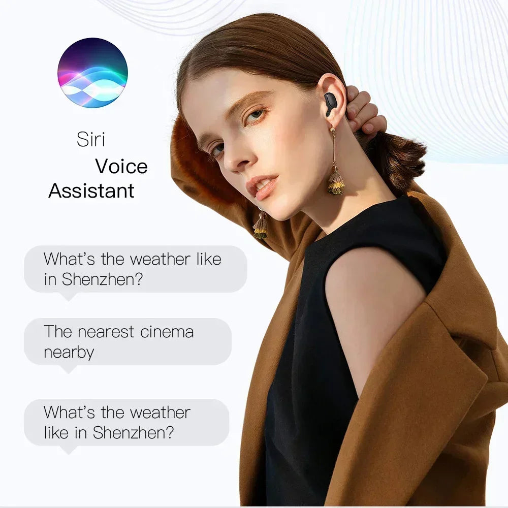 Auriculares inalámbricos Bluetooth E6S TWS auriculares Bluetooth auriculares inalámbricos auriculares con cancelación de ruido con micrófono