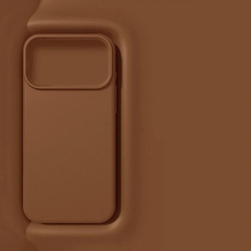Funda de Lujo para iPhone 17 16 15 14 13 12 11 Pro Max, Funda Simple y Bonita para iPhone Air 16 15 14 Plus, Accesorios de Protección