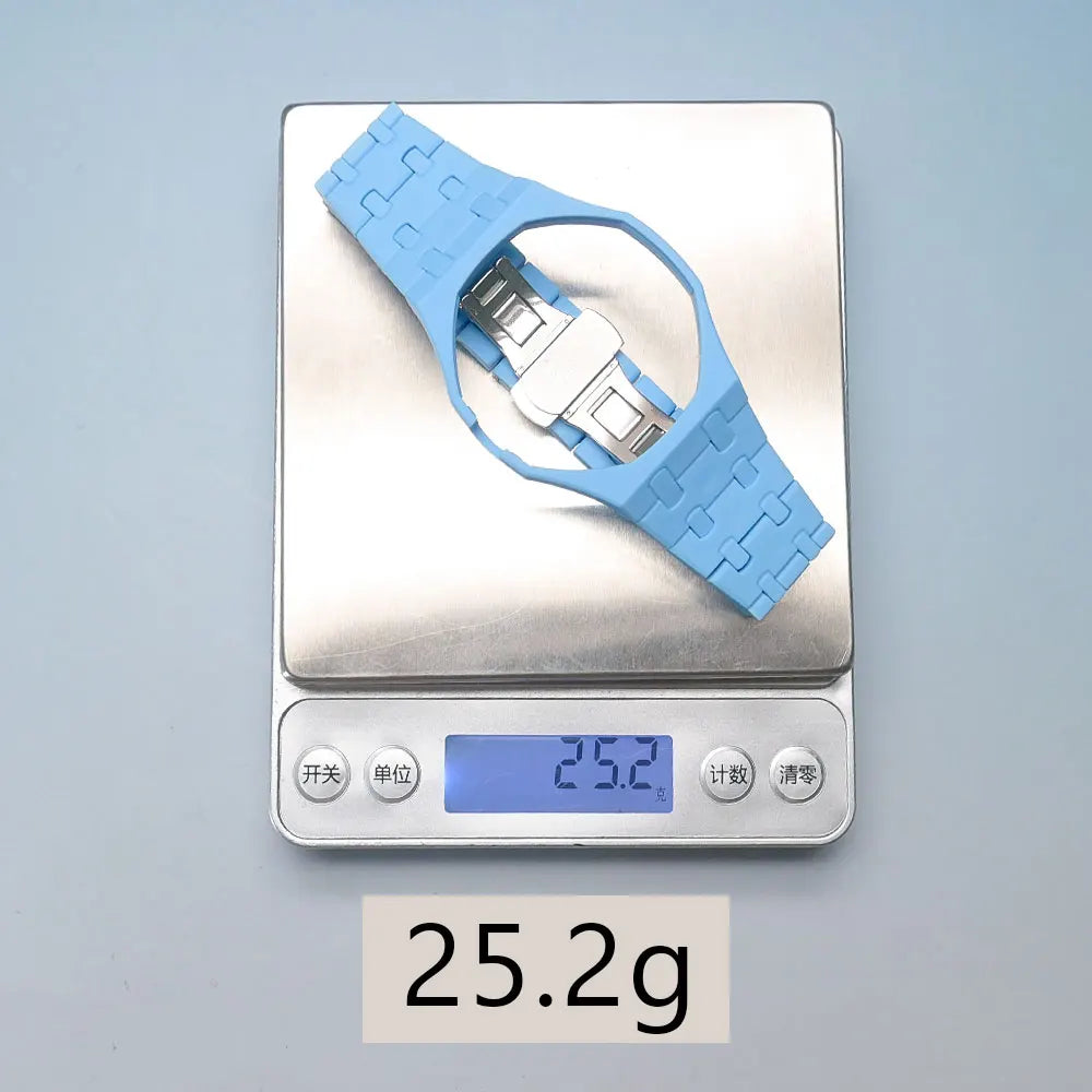 Kit de Modificación de Plástico de Lujo para Reloj Swatch X AP Royal POP, Caja de Reloj Ecológica, Correa de Reloj, Accesorio de Conversión de Reloj de Bolsillo