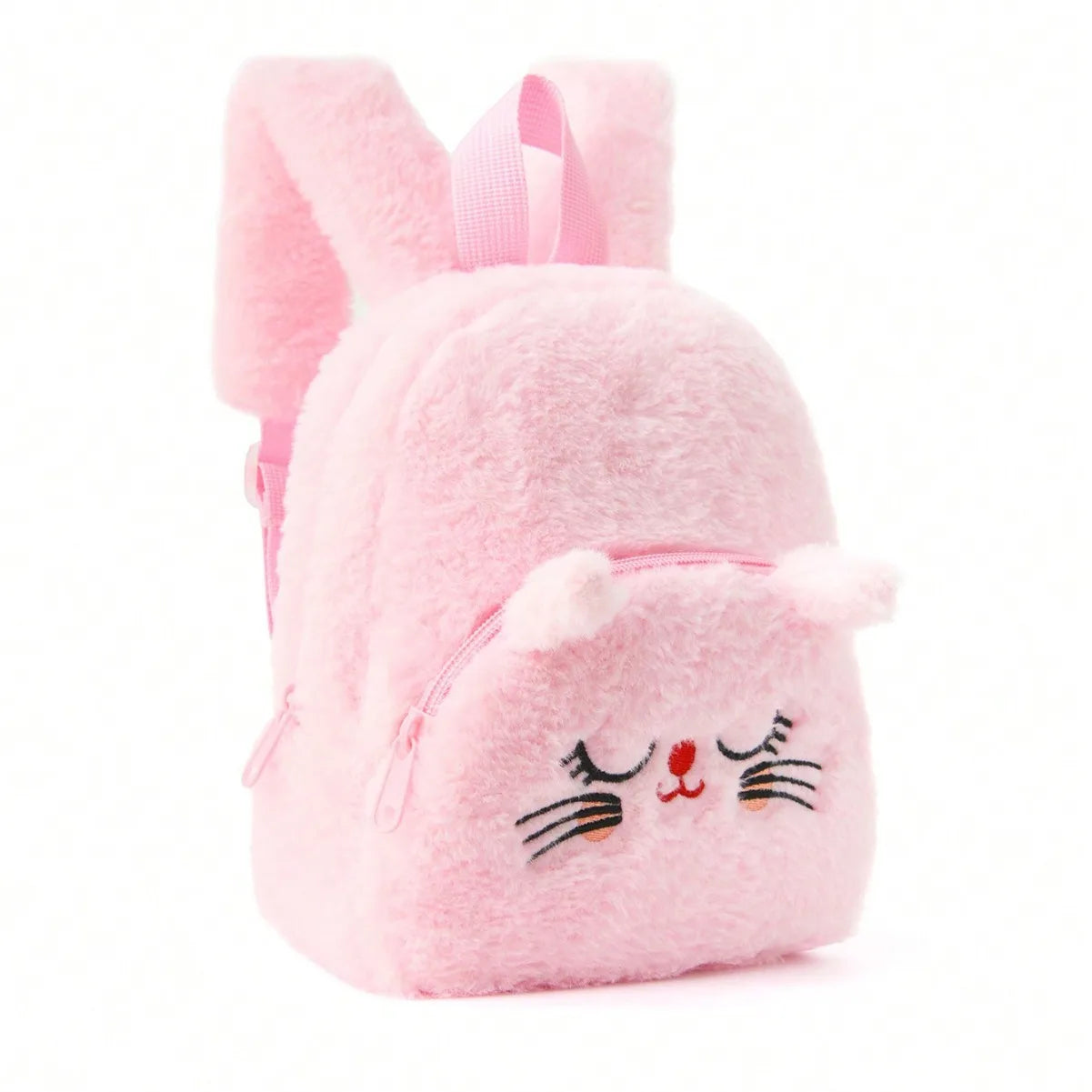 Nueva mochila transfronteriza de dibujos animados de unicornio de peluche para niños, mochila, mochila pequeña para chica bonita, mochila escolar