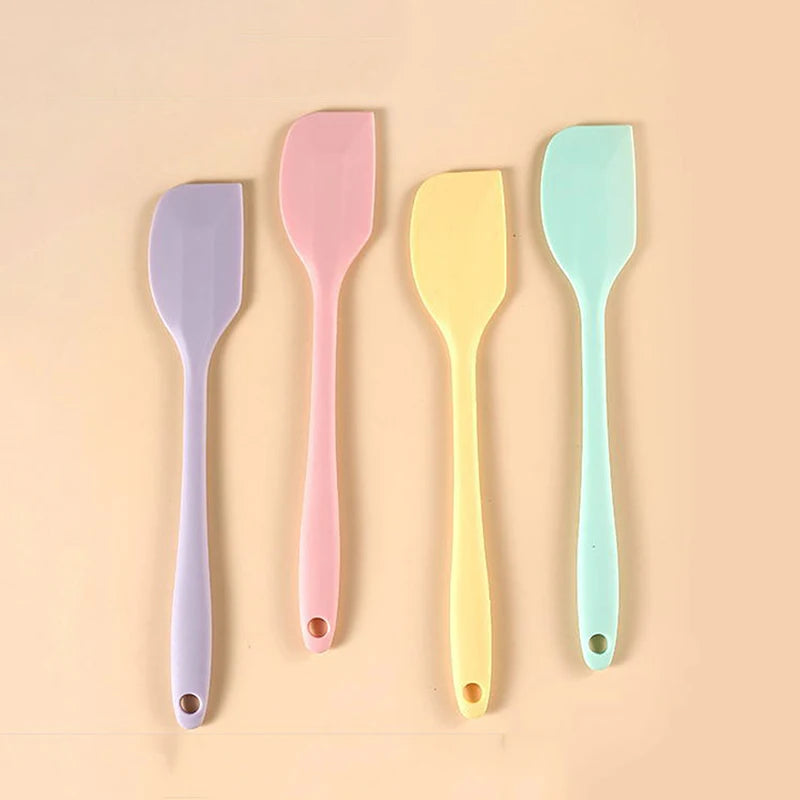 Espátula multifuncional de silicona para pastel, espátula antiadherente resistente al calor para hornear, herramienta de cepillo para molde de pastelería de cocina de calidad alimentaria
