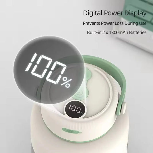Exprimidor portátil de 1100ML, mezclador de frutas frescas, 26 cuchillas, exprimidor multifuncional recargable por USB, triturador de hielo, licuadora de batidos para el hogar