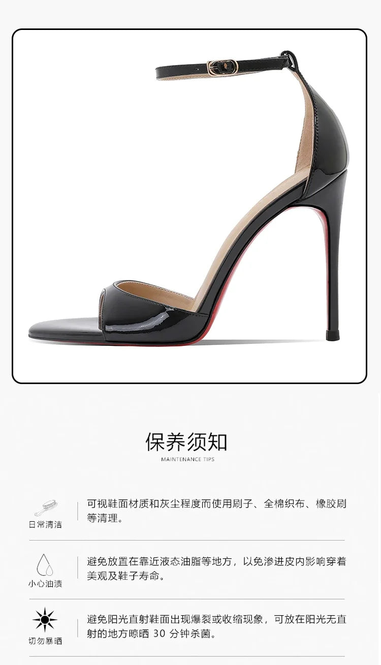 Novedad de verano, tacones altos color nude para mujer, tacones delgados, impresionante estilo princesa, sandalias de un botón con falda 33-46