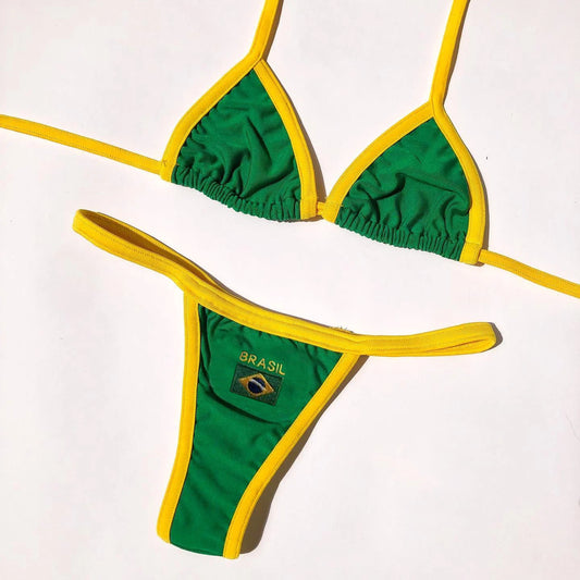 Conjunto de sujetador Sexy de moda deportiva Tanga ropa de dormir ropa interior lencería flor encaje chaleco sin espalda bragas sexis lenceria femenina