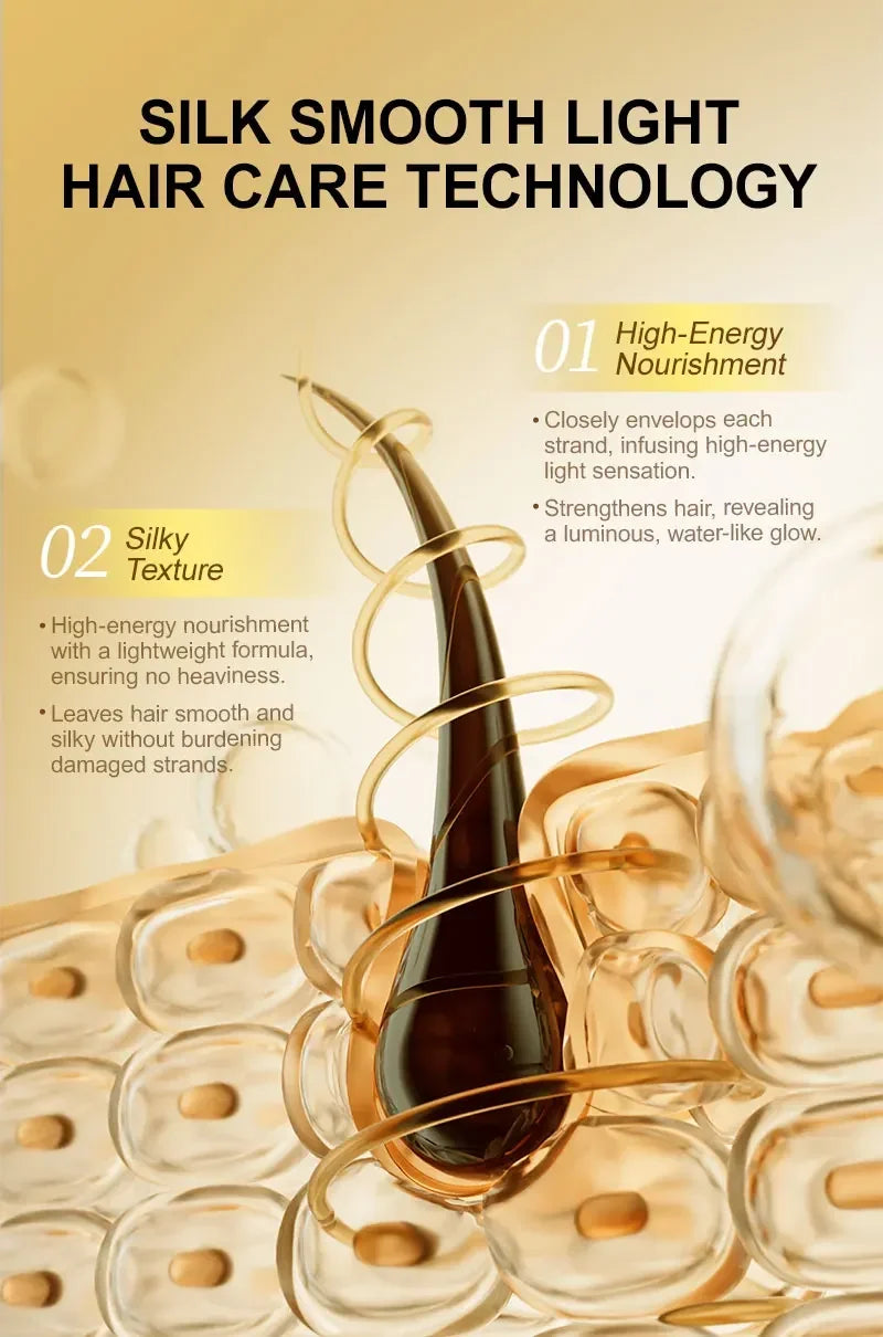 Aceite de argán marroquí, aceite nutritivo para el cabello, suero suavizante para el cabello suave, reparación de Frizz dañado, tratamiento para el cabello seco, cuidado del cabello