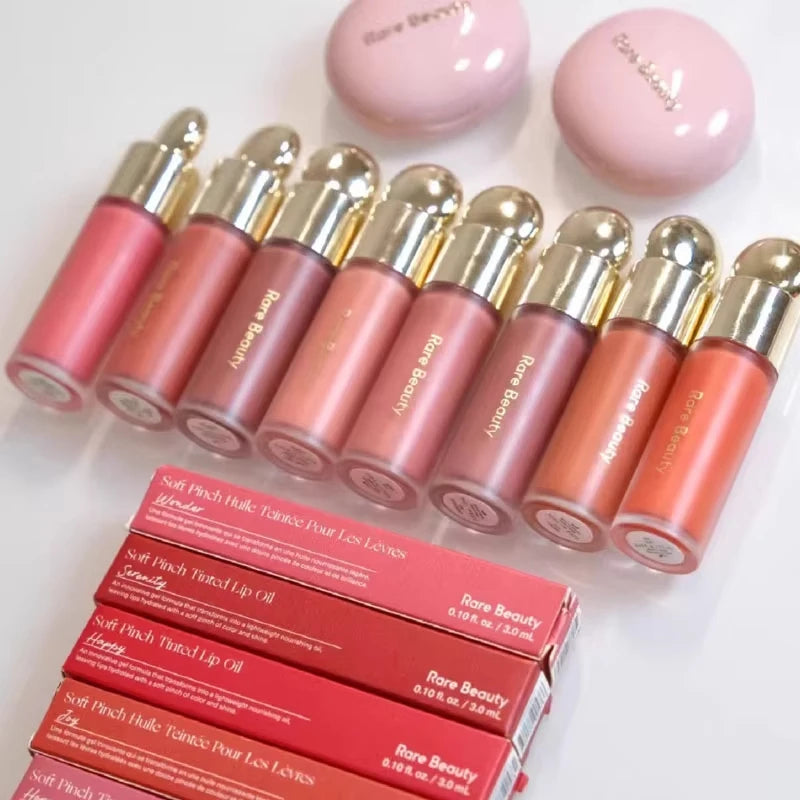 Rubor Líquido Soft Pinch de Rare Beauty, Sedoso, Ligero, Transpirable, de Larga Duración, Maquillaje Voluminizador, Hope Love Virtue Happy Wonder Worth
