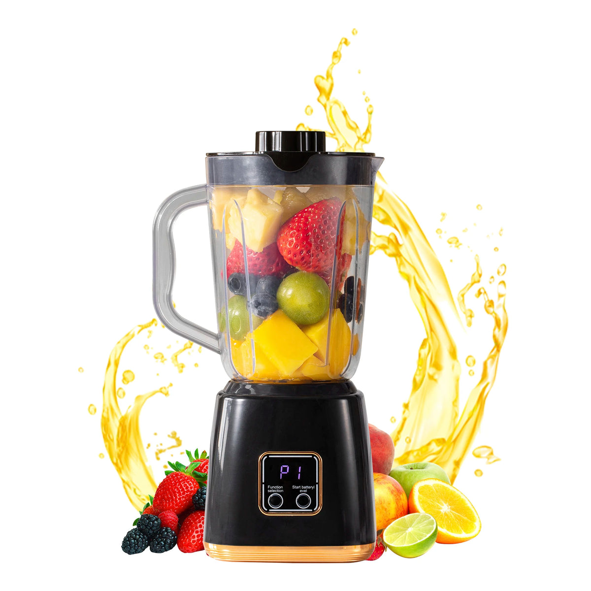 Exprimidor de Frutas Pequeño para el Hogar, Ideal para Preparar Smoothies y Batidos, Brinda Nutrición Instantánea