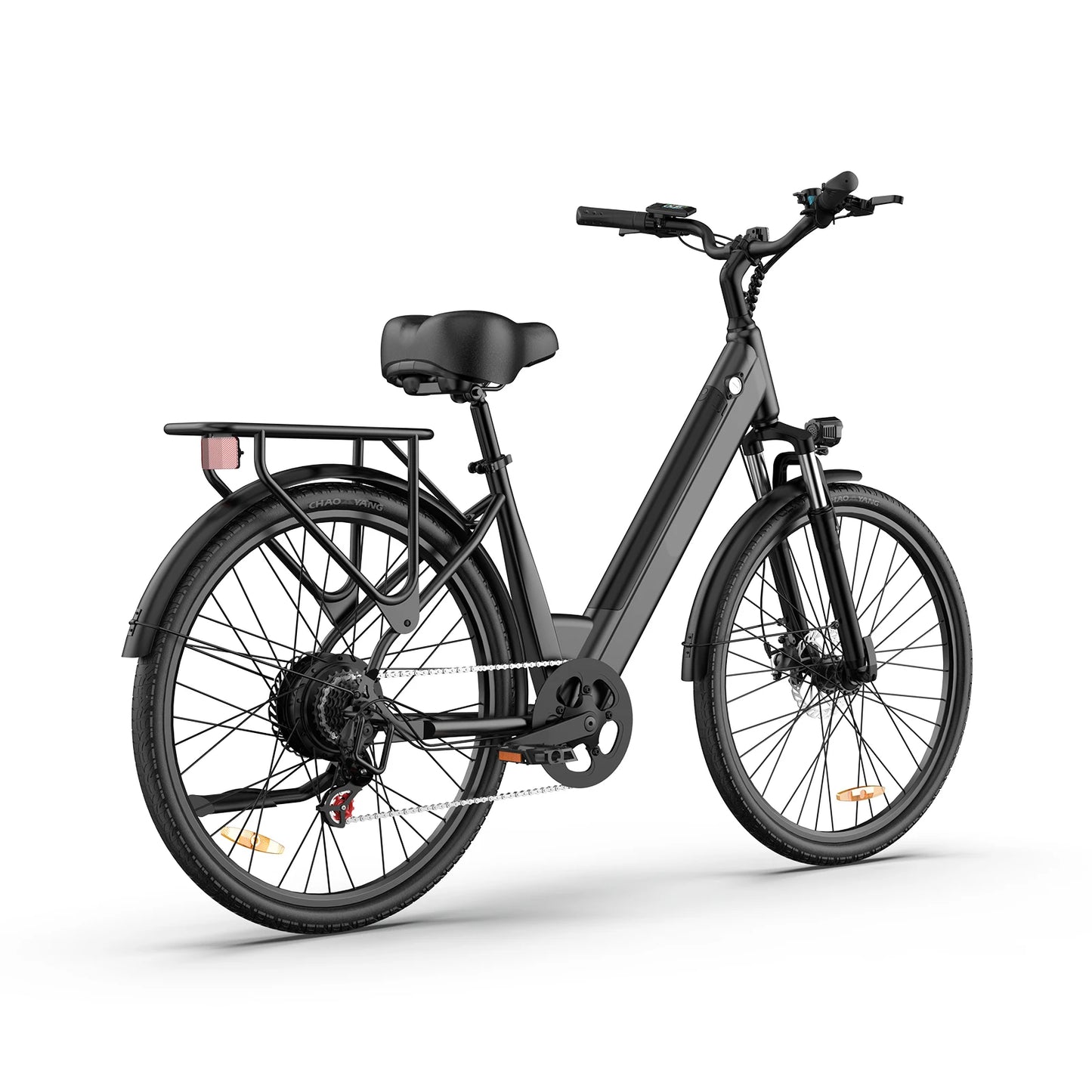 URLIFE E26 bicicleta eléctrica para adultos 250W Motor bicicleta eléctrica 48V 10.4AH 26 pulgadas neumáticos ciudad viajero bicicleta eléctrica