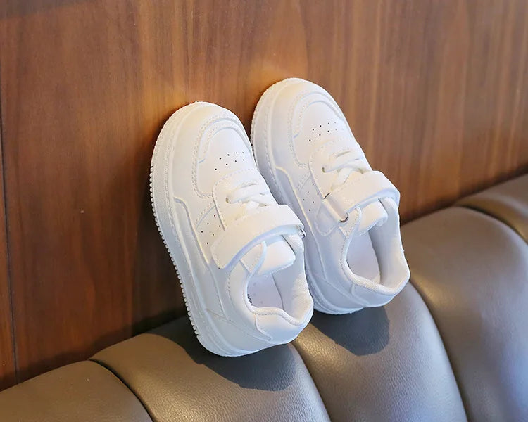 Zapatillas, zapato para niña, primavera Otoño, zapato blanco para niño, zapato informal para correr para niño, zapatillas de suela blanda antideslizantes, tenis para niño, artículo superventas