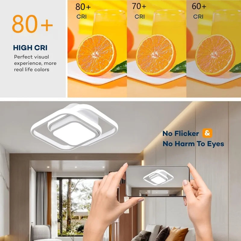 Lámpara de techo LED moderna para sala de estar, dormitorio, guardarropa, pasillo, escalera, luz de techo, decoración interior del hogar, accesorio de iluminación