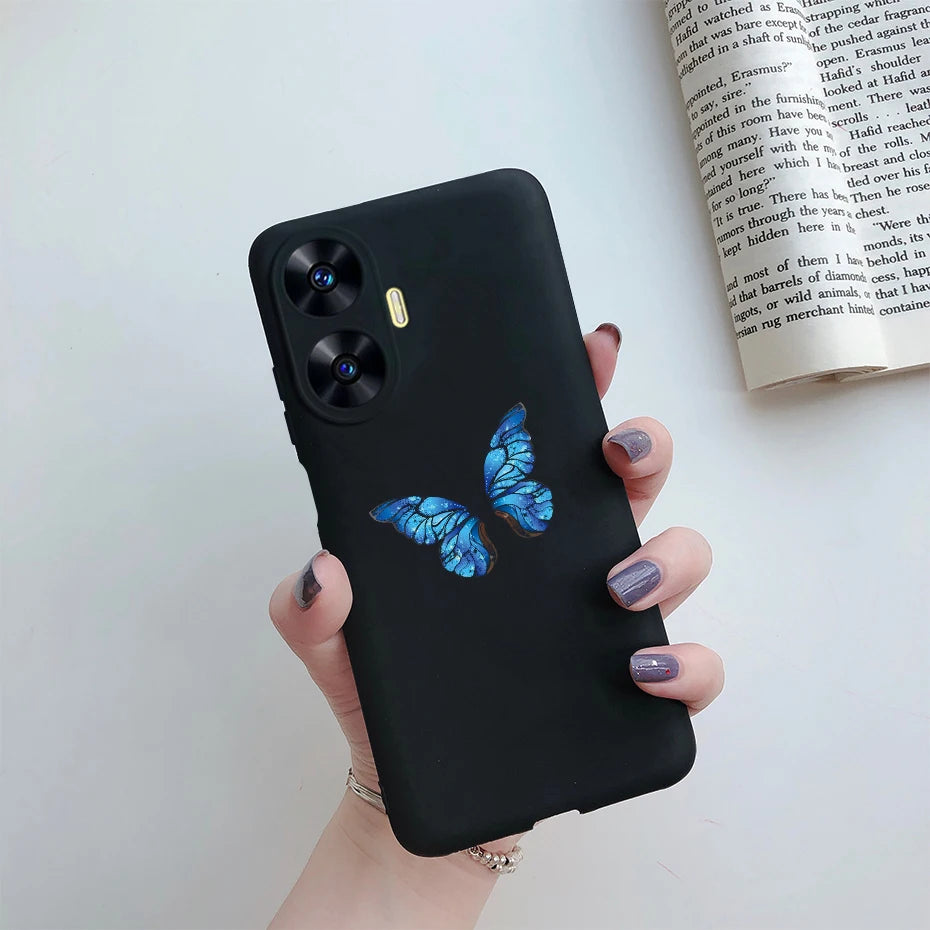Funda de teléfono para Realme C55, Funda RMX3710, Funda trasera de silicona suave con dibujos animados bonitos para Realme C55 RealmeC55 Funda C 55 Coque