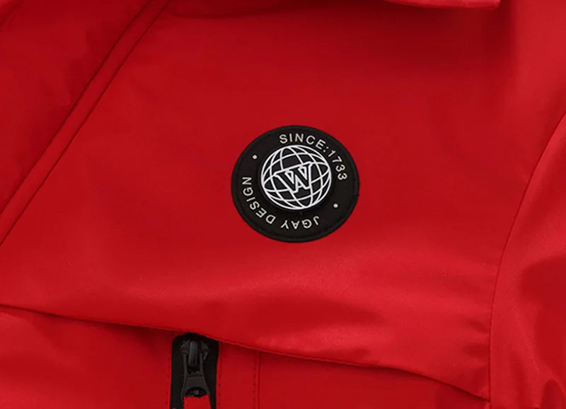 Abrigo de Felpa y Algodón para Niños, Otoño-Invierno 2026, Parka para Niños de 4 a 14 Años, Chaqueta con Capucha, Impermeable, Gruesa y Cálida, Cortavientos Informal