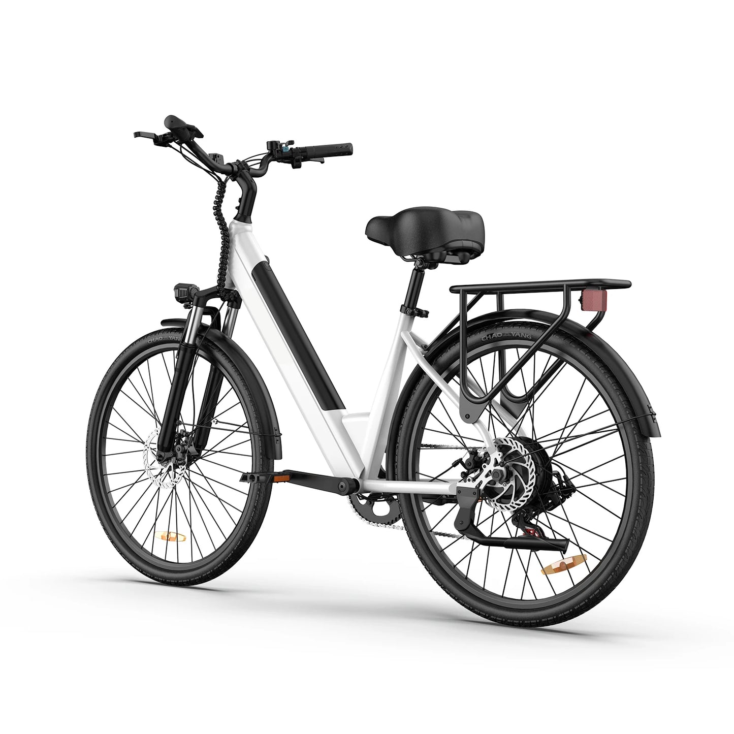 URLIFE E26 bicicleta eléctrica para adultos 250W Motor bicicleta eléctrica 48V 10.4AH 26 pulgadas neumáticos ciudad viajero bicicleta eléctrica