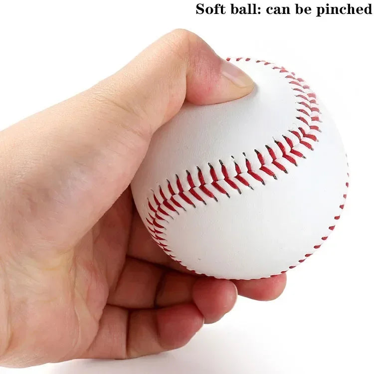 1 pieza de béisbol No. 9 Softbol Hardbol Softbol Craft Ball Productos deportivos Blanco Seguro Niños Hombres Béisbol Deportes Entrenamiento Estándar