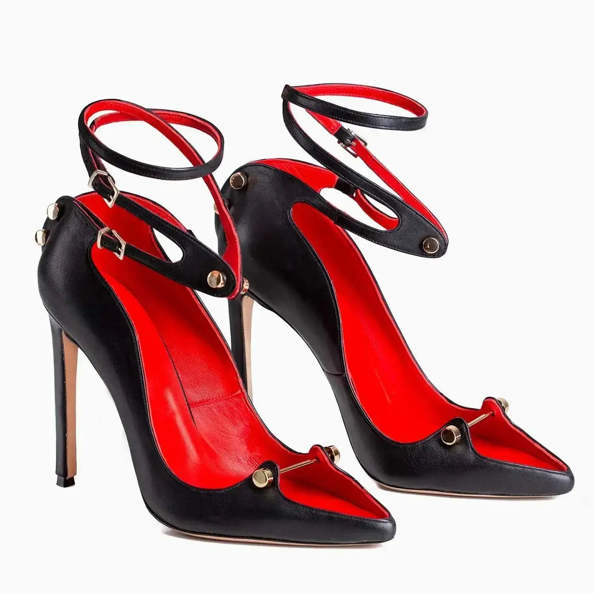 Zapatos de Tacón Alto con Decoración de Cristal y Metal para Mujer, Sandalias de Diseñador de Lujo para Clubes Nocturnos y Banquetes, 2026