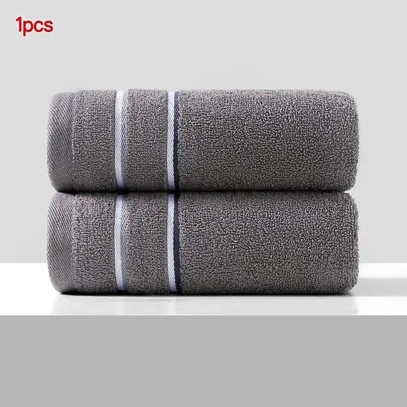 Toallas de algodón puro para el hogar, suaves y absorbentes, de secado súper rápido, para baño, dormitorio estudiantil y hotel.