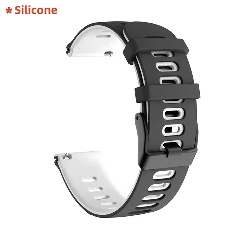 Correa de repuesto de 22mm para Huawei Watch GT6 6Pro GT5 GT 4 3 2 46mm Watch 5 4 Pro Smartwatch pulsera de silicona de cuero