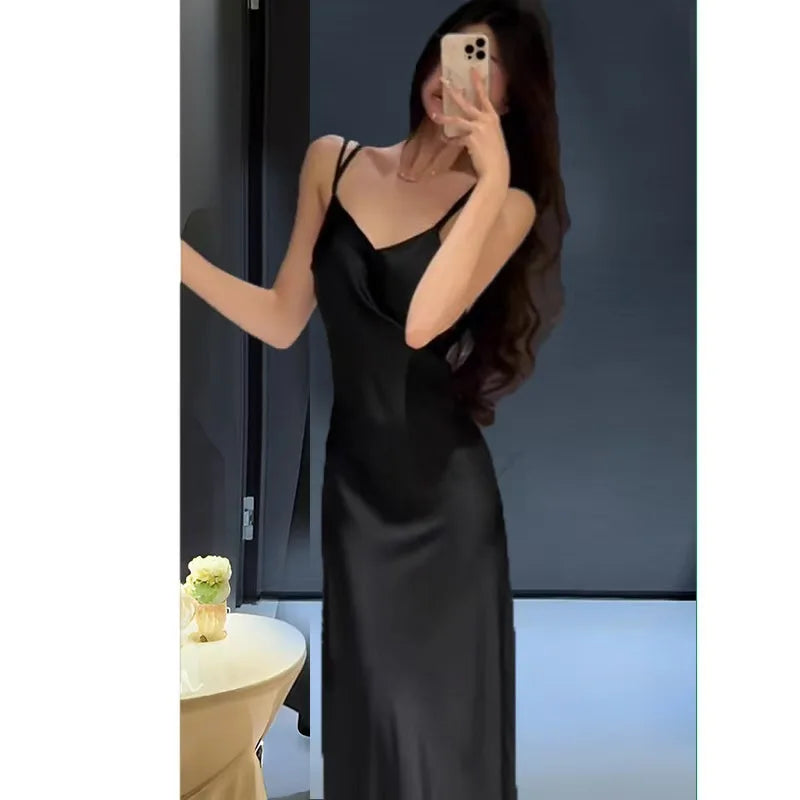 Vestido largo Sexy Vestidos De Novia Color sólido Kimono Albornoz Vestido señora otoño nueva ropa De dormir De rayón Pijama Mujer lencería íntima