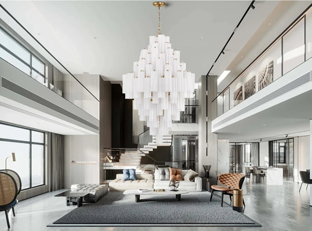 Lámparas de lujo, candelabro de cristal antracita, brillo dorado, regulable, lámpara de techo, iluminación para sala de estar, iluminación interior para el hogar